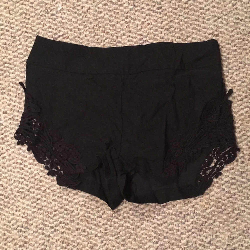 Black shorts